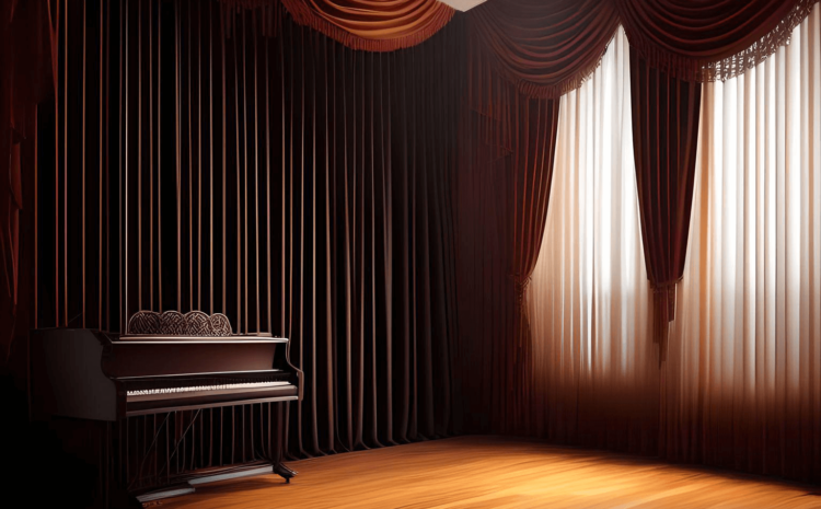  Acoustical Curtain for Showroom